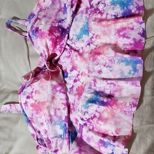 Torrid Peplum swim top